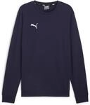 Puma teamGOAL Casuals Crew Neck Herren Sweatshirt, blau 4099686796334
