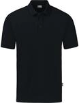 Jako Organic Stretch Damen Poloshirt, schwarz 4059562463453
