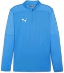 Puma teamFINAL Training 1/4 Zip Top Herren Longsleeve, blau 4099686804473