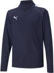 Puma TeamLIGA 1/4 Zip Top Kinder Sweatshirt, blau 4063699454932