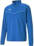 Puma TeamRISE 1/4 Zip Top Herren Longsleeve, blau 4063697340152
