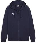 Puma teamGOAL Casuals Hooded Herren Sweatshirt, blau 4099685439157