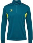 Hummel Authentic (halber Rei&szlig;verschluss) Herren Sweatshirt, blau 5700499371630