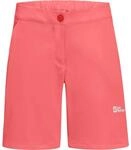 Jack Wolfskin Hiking Alpine Damen Shorts, rot 4064886433884