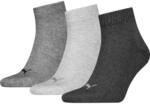 Puma Quarter Plain 3er Pack Socken, grau 8720245637923