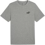 Puma ESS Small No. 1 Logo Herren T-Shirt, grau 4067983300844
