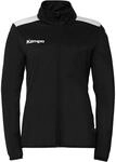 Kempa Emotion 27 Poly Damen Kapuzensweater, schwarz 4099803074000