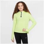 Nike Pro Dri-Fit 1/2-Zip M&auml;dchen Longsleeve, gr&uuml;n, Gr. XL 0197860786103