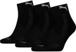 Puma Cushioned Quarter 3er Pack Socken, schwarz 8720245636445