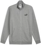Puma Essentials NO 1 Logo Track TR Herren Jacke, grau, Gr. S 4067983640698