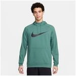 Nike Dry Graphic Dri-Fit Hooded Fit ness Herren Kapuzensweater, gr&uuml;n, Gr. XL