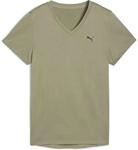 Puma TAD Essential Vneck Damen T-Shirt, gr&uuml;n 4069157511940