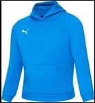 Puma TeamGOAL 23 Casuals Kinder Kapuzensweater, blau, Gr. 128 4062451185695