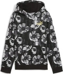 Puma 681769_01, Puma Ess+ Class ACT AOP FL M&auml;dchen Kapuzensweater, schwarz female