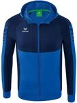 Erima Six Wings mit Kapuze Kinder Kapuzensweater, blau 4062075101507