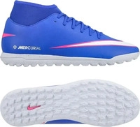 Nike FQ8317_446, Nike Mercurial Superfly 10 High- Herren Nockenschuhe, blau, Gr&ouml;&szlig;e
