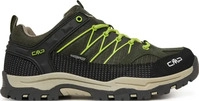 CMP 3Q54554J_02FV, CMP Rigel Low waterproof Jungen Trekking-Halbschuhe, gr&uuml;n,