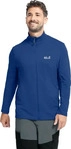 Jack Wolfskin A65849_C0631, Jack Wolfskin Litestride Full Zip Herren Jacke, blau, Gr.