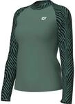 Arena Swim L/s Rash Allover Damen Longsleeve, gr&uuml;n 3468337772453