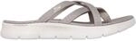 Skechers Go Walk Flex - Ssselena Damen Sandalen, grau, Gr&ouml;&szlig;e 37 198376894870