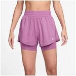 Nike One Dri-Fit 3IN 2N1 Damen Shorts, lila, Gr. L 0198727107963