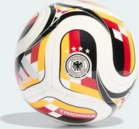 adidas VM648_JY0242, Adidas Trionda Germany Home Club Ball Outdoor-Fu&szlig;ball, wei&szlig;