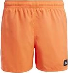Adidas 3-Streifen Jungen Badehose, rot 4067897661888