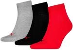 Puma Quarter Plain 3er Pack Socken, schwarz, Gr. 38 8720245637619