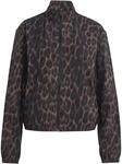 Adidas Workout Essentials Leopard Woven Damen Rollkragenpullover, braun 4068822065016