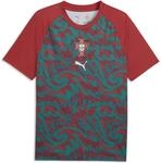 Puma Portugal Warm UP Herren T-Shirt, rot 4069162109736