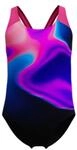 Speedo Digi Placement Splashback Damen Schwimmanzug, pink 5059937976495
