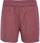 Hummel Pulse Rib Damen Shorts, pink 5715688829960