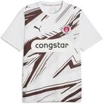 Puma FC St. Pauli Away Replica Herren T-Shirt, wei&szlig;, Gr. S 4070032882093
