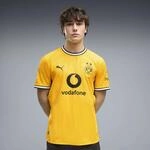 Puma Borussia Dortmund Home Authentic Herren T-Shirt, gelb 4070033524312
