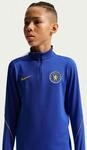 Nike Chelsea FC Strike Dri-Fit Kinder Longsleeve, blau 198730946610