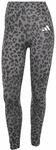 Adidas Optime Essentials 3-Stripes Leopard 7/8 Damen Tights, braun 4069993377670