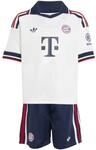 Adidas FC Bayern M&uuml;nchen 26/27 Away Set Kinder Trikot, wei&szlig; 4068804589165