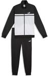 Puma Poly Colorblock Herren Jogginganzug, schwarz 4070033398845