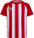 Hummel Match Striped Kinder T-Shirt, rot 5715819005652