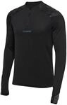 Hummel Blaze26 Pro Training Half Zip Herren Sweatshirt, schwarz, Gr. XXL