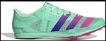 Adidas Performance DistanceStar Spike-Schuh Herren Laufschuhe, t&uuml;rkis, Gr. 44 ⅔