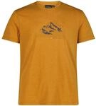 CMP Freizeit Herren T-Shirt, gelb, Gr. 50 8055950080628