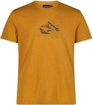 CMP 39T7527_R827, CMP Freizeit Herren T-Shirt, gelb, Gr. 50 male