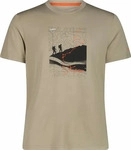 CMP 38T6457_P753, CMP Freizeit Herren T-Shirt, braun, Gr. 56 male