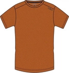 CMP 35N5637_C451, CMP T-Shirt Herren T-Shirt, orange, Gr. 56 male