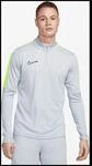 Nike Academy Dri-Fit 1/2-Zip Herren Sweatshirt, grau, Gr. M 0196604773522