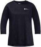 Jack Wolfskin Crosstrail 3|4 Damen T-Shirt, grau, Gr. S 4064886325226
