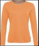 Vaude Essential LS Damen T-Shirt, orange, Gr. 38 4062218674486