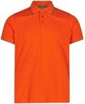 CMP Polo Herren Poloshirt, orange, Gr. 52 8050243364898
