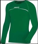 Jako Comfort Longsleeve, gr&uuml;n, Gr. L 4050144821852